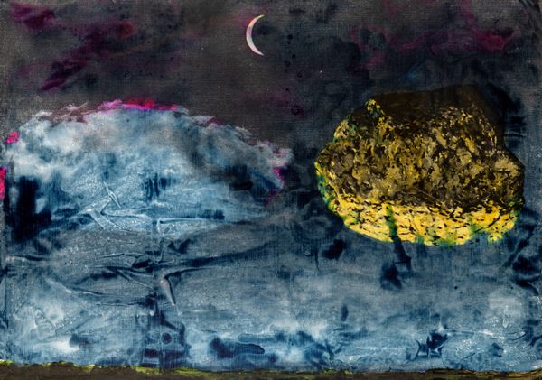 MARIO SCHIFANO : Omaggio a Magritte  - Asta Arte Moderna e Contemporanea - Associazione Nazionale - Case d'Asta italiane