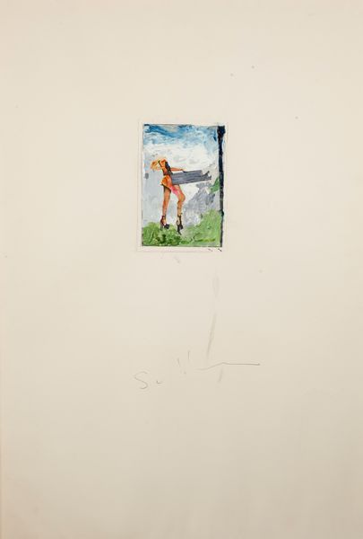 MARIO SCHIFANO : Cosmesi  - Asta Arte Moderna e Contemporanea - Associazione Nazionale - Case d'Asta italiane