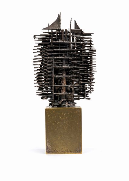 Arnaldo Pomodoro : Senza titolo  - Asta Arte Moderna e Contemporanea - Associazione Nazionale - Case d'Asta italiane