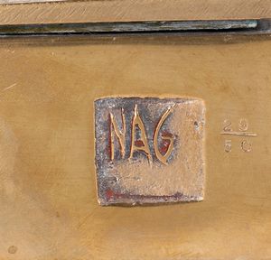 Nag Arnoldi : Cavallo  - Asta Arte Moderna e Contemporanea - Associazione Nazionale - Case d'Asta italiane