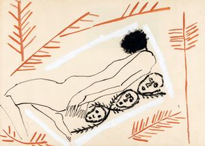 Mimmo Paladino - Senza titolo