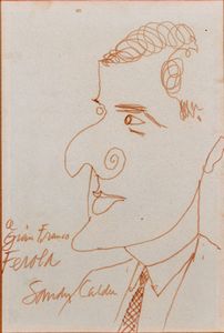 Alexander Calder - Ritratto di Ferola