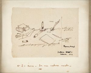 Orfeo Tamburi - da una Natura Morta