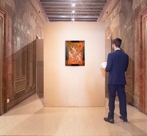 ANGELO DELLA TORRE : Pulcinella  - Asta Arte Moderna e Contemporanea - Associazione Nazionale - Case d'Asta italiane