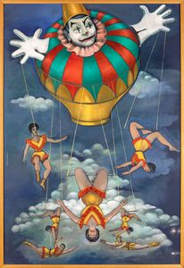 Giuliano Geleng - La mongolfiera Felliniana