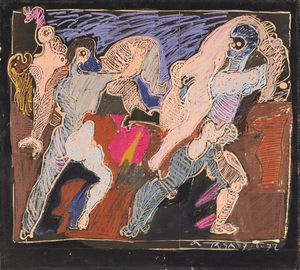 Josè Garcia Ortega - Rapto de las Sabinas