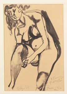 Renato Guttuso - Le calze