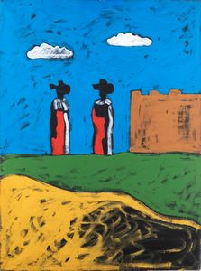 TANO FESTA - Senza titolo (Guardiani del castello)