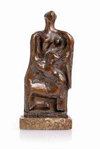 Henry Moore : Standing Figure Relief 1  - Asta Arte Moderna e Contemporanea - Associazione Nazionale - Case d'Asta italiane