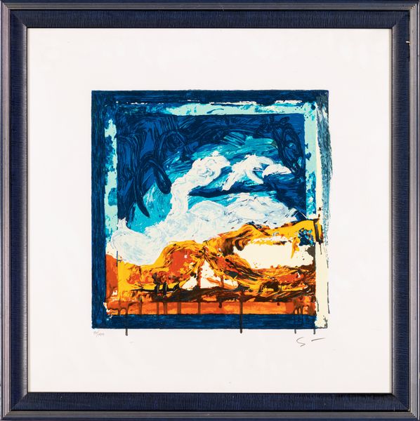 MARIO SCHIFANO : Veduta interrotta  - Asta Grafica Internazionale e Multipli d'Autore - Associazione Nazionale - Case d'Asta italiane