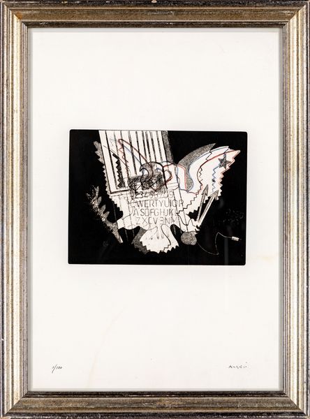 FRANCO ANGELI : Senza titolo  - Asta Grafica Internazionale e Multipli d'Autore - Associazione Nazionale - Case d'Asta italiane