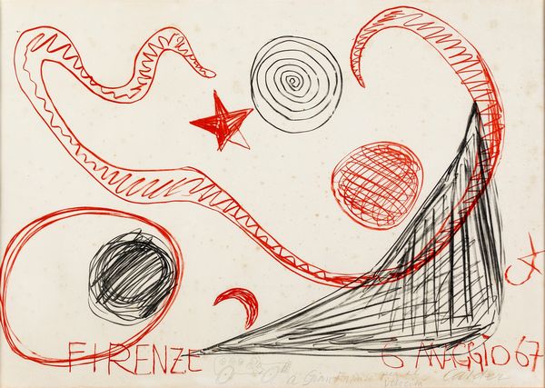 Alexander Calder : Per la velocit  - Asta Grafica Internazionale e Multipli d'Autore - Associazione Nazionale - Case d'Asta italiane
