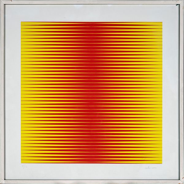 GETULIO ALVIANI : Senza titolo  - Asta Grafica Internazionale e Multipli d'Autore - Associazione Nazionale - Case d'Asta italiane