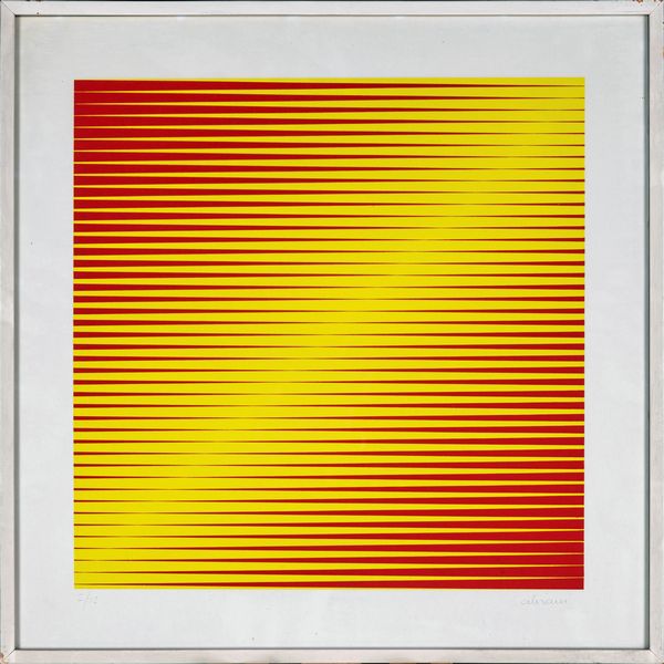 GETULIO ALVIANI : Senza titolo  - Asta Grafica Internazionale e Multipli d'Autore - Associazione Nazionale - Case d'Asta italiane