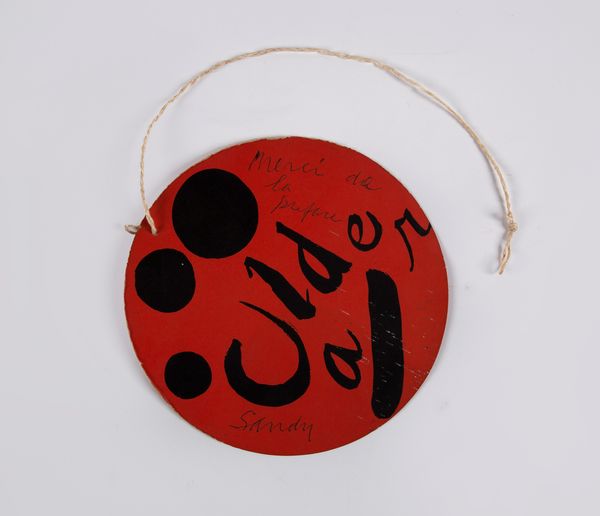 Alexander Calder : Locandina di invito  - Asta Grafica Internazionale e Multipli d'Autore - Associazione Nazionale - Case d'Asta italiane
