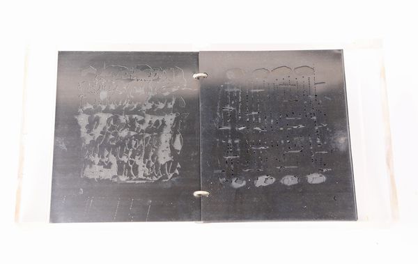 Pietro Consagra : Un millimetro  - Asta Grafica Internazionale e Multipli d'Autore - Associazione Nazionale - Case d'Asta italiane