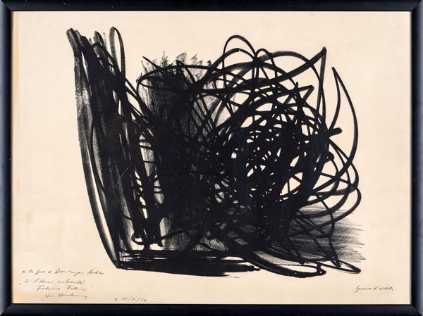 HANS HARTUNG : Senza titolo  - Asta Grafica Internazionale e Multipli d'Autore - Associazione Nazionale - Case d'Asta italiane