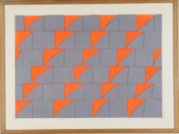 CARLA ACCARDI : Senza titolo  - Asta Grafica Internazionale e Multipli d'Autore - Associazione Nazionale - Case d'Asta italiane