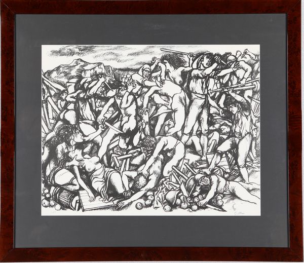 Renato Guttuso : Vespri Siciliani  - Asta Grafica Internazionale e Multipli d'Autore - Associazione Nazionale - Case d'Asta italiane