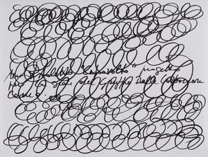 MICHELANGELO PISTOLETTO - Un Pistoletto Capovolto progetto per le scale del Gruppo Dalle Carbonare Como