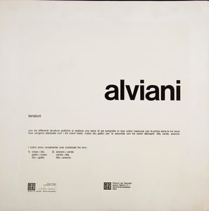 GETULIO ALVIANI - Tensioni