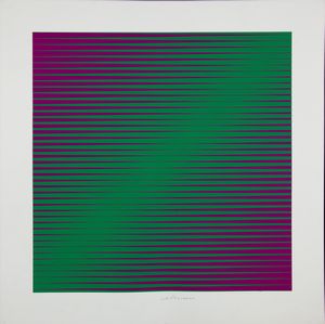 GETULIO ALVIANI : Tensioni  - Asta Grafica Internazionale e Multipli d'Autore - Associazione Nazionale - Case d'Asta italiane