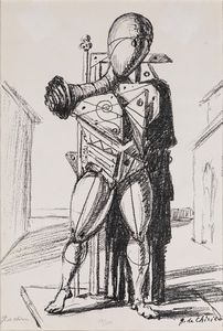 Giorgio de Chirico - Manichino - Dessins par G. De Chirico