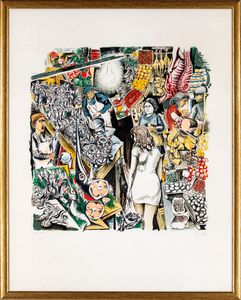 Renato Guttuso - Vucciria