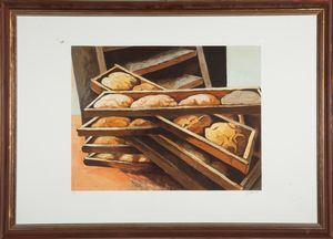 Renato Guttuso - Il forno