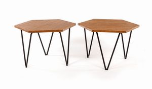 Giò Ponti - Coppia di tavolini