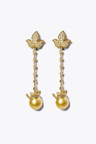 COPPIA DI ORECCHINI  - Asta Gioielli  - Associazione Nazionale - Case d'Asta italiane