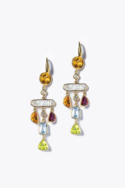 COPPIA DI ORECCHINI  - Asta Gioielli  - Associazione Nazionale - Case d'Asta italiane