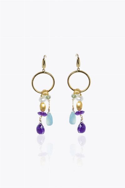 COPPIA DI ORECCHINI  - Asta Gioielli  - Associazione Nazionale - Case d'Asta italiane