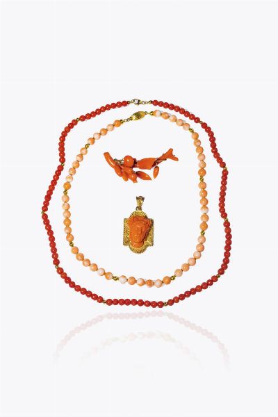 LOTTO DI QUATTRO GIOIELLI  - Asta Gioielli  - Associazione Nazionale - Case d'Asta italiane