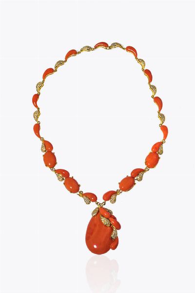 SPLENDIDO GIROCOLLO  - Asta Gioielli  - Associazione Nazionale - Case d'Asta italiane