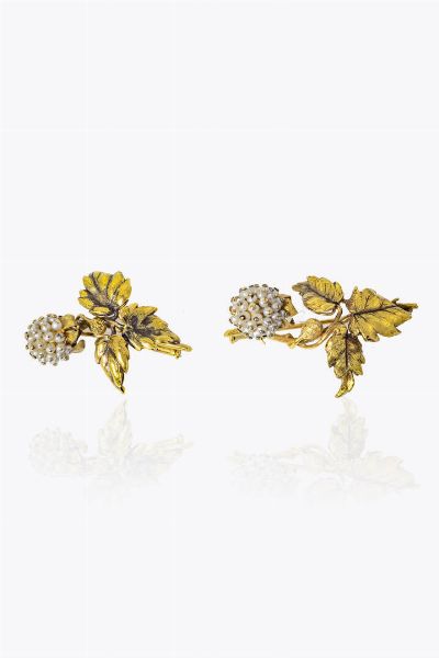 LOTTO DI DUE SPILLE  - Asta Gioielli  - Associazione Nazionale - Case d'Asta italiane