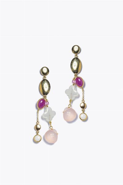 COPPIA DI ORECCHINI  - Asta Gioielli  - Associazione Nazionale - Case d'Asta italiane