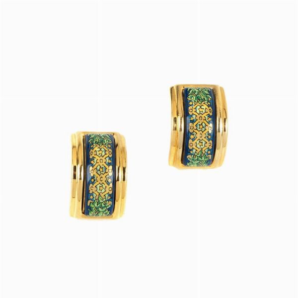 HERMES : HERMES ORECCH&Igrave;NI  - Asta VINTAGE: BORSE E ACCESSORI DI HERMES, LOUIS VUITTON E ALTRE GRANDI MAISON - Associazione Nazionale - Case d'Asta italiane