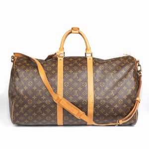 Louis Vuitton - LOUIS VUITTON BORSA VIAGGIO KEEPALL BANDOULIERE 55