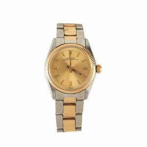 ROLEX - ROLEX PERPETUAL BOY-SIZE ACCIAIO E ORO REF. 6748 N. 37969XX ANNO 1974
