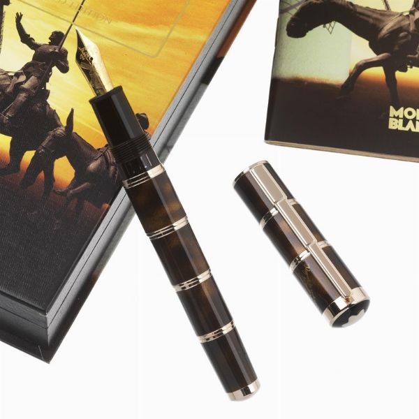 MONTBLANC : MONTBLANC MIGUEL DE CERVANTES PENNA STILOGRAFICA EDIZIONE LIMITATA N. 10750/17000 ANNO 2005  - Asta ASTA A TEMPO | PENNE DA COLLEZIONE - Associazione Nazionale - Case d'Asta italiane