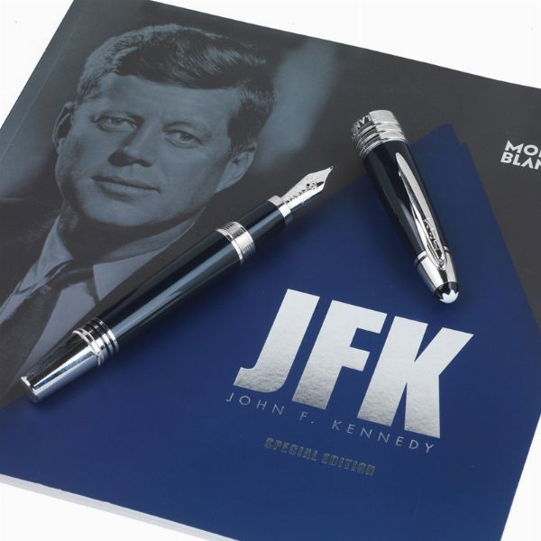 MONTBLANC : MONTBLANC JOHN F. KENNEDY EDIZIONE SPECIALE PENNA STILOGRAFICA ANNO 2014  - Asta ASTA A TEMPO | PENNE DA COLLEZIONE - Associazione Nazionale - Case d'Asta italiane