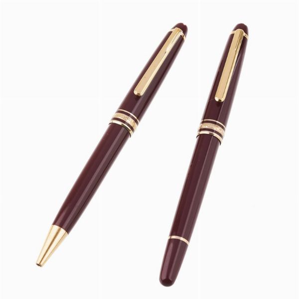 MONTBLANC : MONTBLANC MEISTERSTUCK PARURE  - Asta ASTA A TEMPO | PENNE DA COLLEZIONE - Associazione Nazionale - Case d'Asta italiane