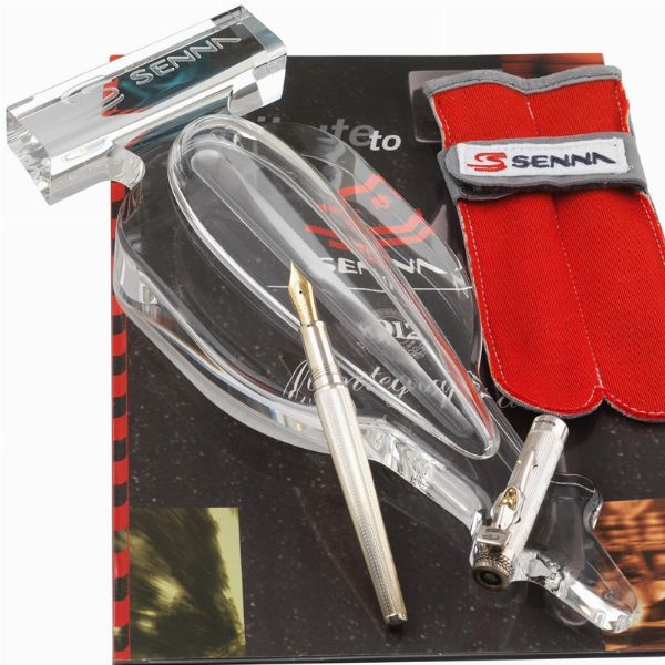 MONTEGRAPPA TRIBUTE TO AYRTON SENNA PENNA STILOGRAFICA EDIZIONE LIMITATA N. 1707/1960  - Asta ASTA A TEMPO | PENNE DA COLLEZIONE - Associazione Nazionale - Case d'Asta italiane