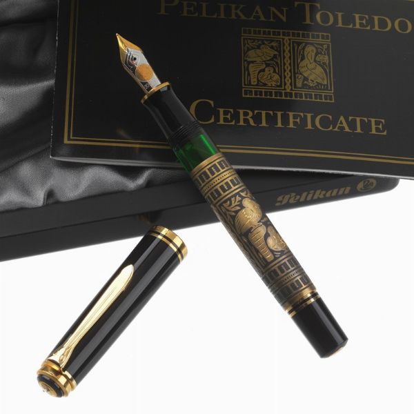 PELIKAN : PELIKAN M900 TOLEDO PENNA STILOGRAFICA  - Asta ASTA A TEMPO | PENNE DA COLLEZIONE - Associazione Nazionale - Case d'Asta italiane
