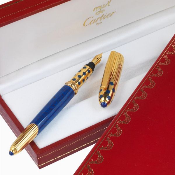 CARTIER : CARTIER PANTHERE PENNA STILOGRAFICA ANNO 1993  - Asta ASTA A TEMPO | PENNE DA COLLEZIONE - Associazione Nazionale - Case d'Asta italiane