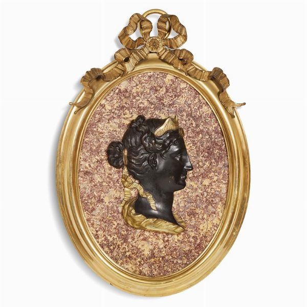 COPPIA DI RILIEVI, ROMA, SECOLO XIX  - Asta INTERNATIONAL FINE ART E UNA IMPORTANTE COLLEZIONE DI PENDOLE AU BON SAUVAGE - Associazione Nazionale - Case d'Asta italiane