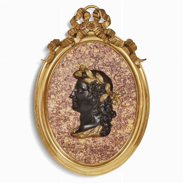 COPPIA DI RILIEVI, ROMA, SECOLO XIX  - Asta INTERNATIONAL FINE ART E UNA IMPORTANTE COLLEZIONE DI PENDOLE AU BON SAUVAGE - Associazione Nazionale - Case d'Asta italiane