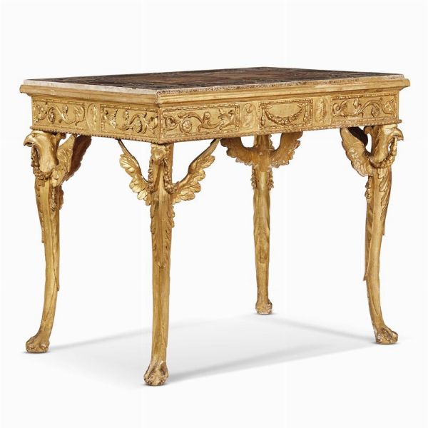 PIANO DI TAVOLO, MANIFATTURA ROMANA, FINE SECOLO XVI  - Asta INTERNATIONAL FINE ART E UNA IMPORTANTE COLLEZIONE DI PENDOLE �AU BON SAUVAGE� - Associazione Nazionale - Case d'Asta italiane