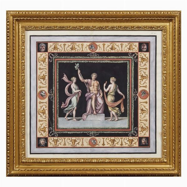 Italia Centrale, secolo XIX  - Asta INTERNATIONAL FINE ART E UNA IMPORTANTE COLLEZIONE DI PENDOLE �AU BON SAUVAGE� - Associazione Nazionale - Case d'Asta italiane